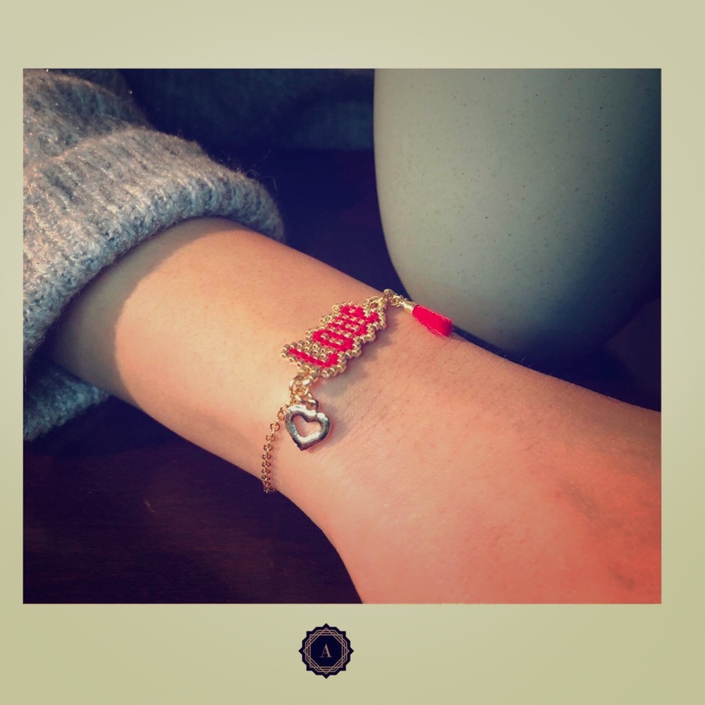 SOLD Miyuki Small Beads Bracelets “LOVE”